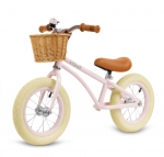 Balansinis paspiriamas dviratis Classy, rožinis