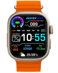 I&scaron;manusis laikrodis RoGer WS-GS28 Smart Watch Oranžinis