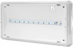 Awex OPR.EXIT IP65 LED 3W 3H 1-ZAD.AT