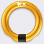 Rock Empire Petzl žiedas su geltonu užtvaru ir atviru dangteliu