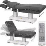 Habys Stacionarus masažo stalas Gemini Flex HEAT So Skin Gray