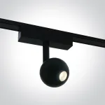 7W LED &scaron;viestuvas į magnetines sistemas FLAT, juodas, 3000/4000/5000K, 48V, 38&deg;, 43122F/B/V