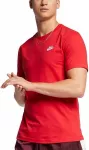 Nike Mar&scaron;kinėliai Vyrams Nsw Club Tee Raudona