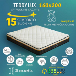 Meb Podrez Teddy Lux dvipusis čiužinys dydis 160
