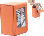 Nuotraukų rėmelis LoveInstant Frame Case Case Box Dėžutė 100x Nuotraukoms Fuji Instax Mini 12 11 40 9 8 7 Evo Link Liplay / Brown