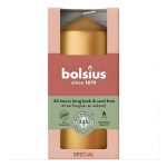Bolsius Žvakės cilindras &Oslash;120x58mm aukso spalvos