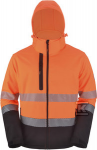 Prof HI-VI (FLUO) SOFTSHELL ORANŽINĖ M. striukė