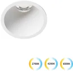 19W LED įleidžiamas &scaron;viestuvas DYLAN, baltas, 2700/4200/6500K, 4331500