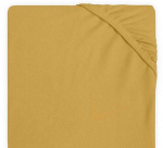 Jollein trikotažinė paklodė su guma Jersey Mustard 60x120