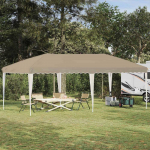 Pop-up &scaron;ventinis palapinė 575 x 290 x 245 cm Kreminė