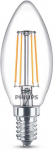 Dekoratyvinė &scaron;viesos diodų lemputė PHILIPS, B35, 4 W, E14, 470 lm, 2700K, atitinka 40 W