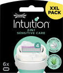 Wilkinson Sword Intuition Sensitive Care Keičiami peiliukai 6ml skustuvo galvutė Moterims