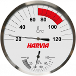 HARVIA termometras-higrometras 130 mm