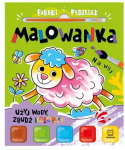 Aksjomat Farbki i pędzelek Malowanka Użyj wody Na wsi 41338