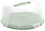 Curver Apvalus torto transportavimo dėklas &Oslash;34,7x15,6 cm, žalias