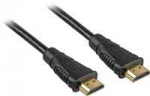 PremiumCord PremiumCord 4K kabelis HDMI A - HDMI A M/M zlacen&eacute; konektory 1m
