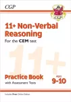 KNYGA Bookshop 11+ CEM Non-Verbal Reasoning Practice Book & Assessment Tests - Ages 9-10 (with Online Edition)