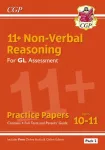 KNYGA Bookshop 11+ GL Non-Verbal Reasoning Practice Papers: Ages 10-11 Pack 2 (inc Parents' Guide & Online Ed)