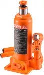Hidraulinis butelio keltuvas 6 t kėlimas 195-375 mm oranžinis
