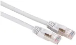 LinkIT Pločiojo ekrano FTP Cat6A tinklo kabelis, pilkas, 0,3 m, AWG 26/7, LSZH