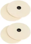 Grindų poliruoklio veltinio padai 4 vnt. &Oslash; 14 cm