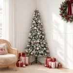 Dirbtinė kalėdinė eglutė su rutuliuku 120 cm 150 LED