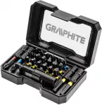 Graphite Antgalių rinkinys, 23 vnt.