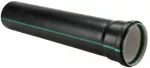 Huliot Doo Eur Tylus nuotakų vamzdis &Oslash;32 mm &ndash; 32x2000 mm garsą slopinantis nuotakų vamzdis su 1 mova