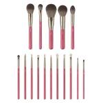 Boho Beauty Rose Touch 16 vnt. makiažo &scaron;epetėlių rinkinys