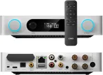 FiiO AIR AMP stereo stiprintuvas su tinklo grotuvu, SIDABRINIS