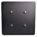 Stand4me quadro alu 290 60x60 juoda bazė