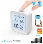 Ltc temperatūros ir drėgmės jutiklis wifi smart life tuya termometras higrometras