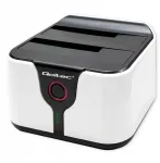 Qoltec dokas Hdd Ssd diskams 2.5" 3.5" Sata Iii Usb 3.0 5gb/s Clone off