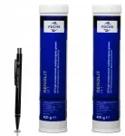 2 x Fuchs Renolit Lx 1 - ličio tepalas - Nlgi 1 - tūbelėje 400g