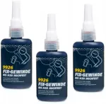Mannol Fix-gewinde stiprūs sriegių klijai 50ml 9926 raudoni
