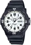 Casio Mrw-200h-7 Vyri&scaron;kas laikrodis Juodas su Balta