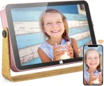 Objektyvas Kodak Skaitmeninis nuotraukų rėmelis, 10 colių Wifi skaitmeninis nuotraukų rėmelis su baterija, 1280 x 800 Ips Hd jutiklinis ekranas, 16 Gb atmintis, i&scaron;manusis elektroninis nuotraukų rėmelis, dalinkitės nuotraukomis ir vaizdo įra&scaron;ais su &scaron;e ...