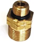 Zatechs adapteris 7/16 colio į 3/8 colio degikliams ir litavimui/7/16 colio degiklio prijungimui prie įprasto dujų baliono