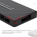Thermalright Argb Ventiliatorių Valdiklis su 8 Lizdais ir Hub