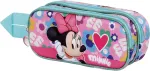 Disney unisex vaiki&scaron;kas 3d dvigubas penalas &scaron;irdelė 6450 rožinis, vienas dydis, rožinis, 3d dvigubas penalas &scaron;irdelė