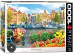 Dėlionė Amsterdamas, Nyderlandai. 1000 detalių