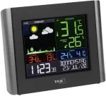 Tfa Dostmann Wifi meteorologijos stotis Meteo, 35.8000.01, profesionali orų prognozė, nemokama View programėlė, reguliuojami aliarmai, rasos ta&scaron;kas, &scaron;ilumos indeksas, juoda, (i) 197 x (p) 32 (85) x (a) 163 mm