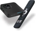 Vaizdo grotuvas Kinhank Android Tv Box G1, 4k Car Hdr Smart Box Android 14 Tv suderinamas su Google Netflix 4k Dolby Vision Digtal Plus, 4gb Ram 32gb Rom, Wifi 6, Bt 5.0, Av1, Android Box su Ethernet Voice