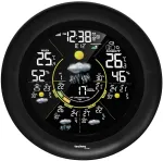 Wd3040 internetinė meteorologinė stotis, eleganti&scaron;kas specialus dizainas, regioninė orų prognozė, temperatūros, naudojimas su orų programėle, papildomi duomenys i&scaron;maniajame telefone
