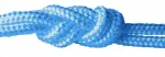 Mėlyna polipropileno virvė, 8mm, pintas, jūrinė