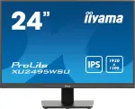 Iiyama Prolite Xu2495wsu-b7 61.1 cm 24.1 colio Ips Led monitorius Wuxga 16:10 Hdmi Dp Usb 3.2 Usb-c Slim-line Juodas