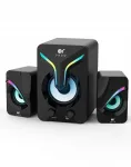 Kompiuterio kolonėlės Orow Pc 2.1 stereo kolonėlės 11w su Rgb žemų dažnių garsiakalbiu, skirtos žaidimams, Usb Aux