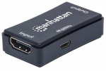 &bdquo;Intracom&ldquo; MANHATTAN HDMI kartotuvas atkuria 4K vaizdo įra&scaron;ą ir be nuostolių garsą iki 40 m 131 pėdų.