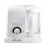 Trintuvas-garintuvas 4in1 Beaba Babycook Solo, spalva: balta, sidabrinė