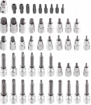 Neo Tools Antgalių rinkinys Neo Torx, 49 vnt